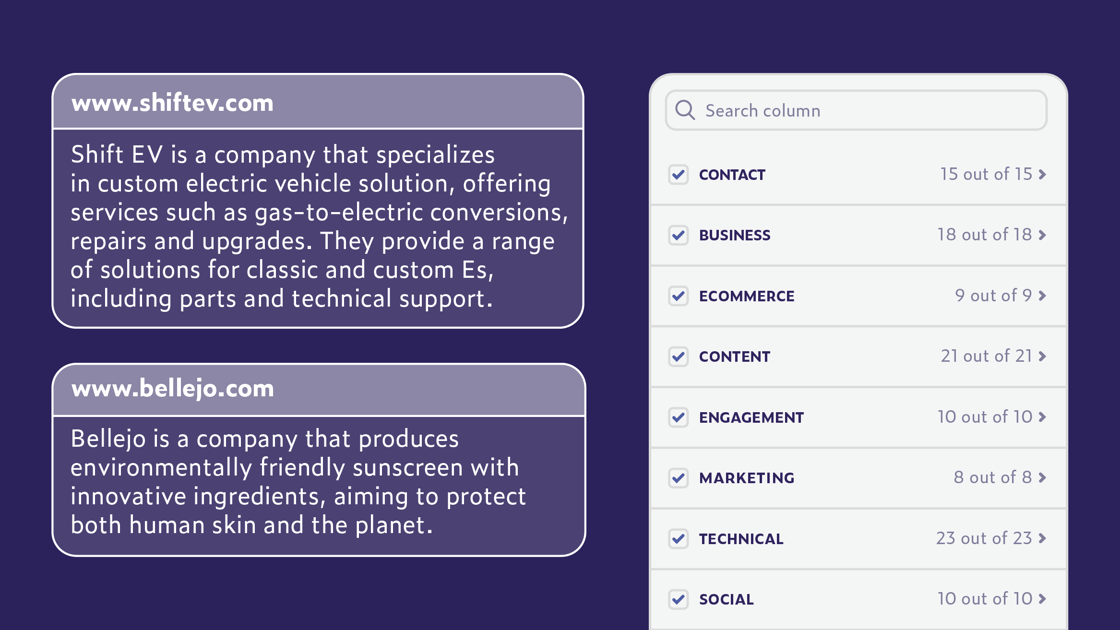 AI summaries and filters image 2.0